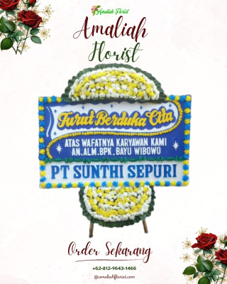 Papan Bunga Duka di Kertamekar