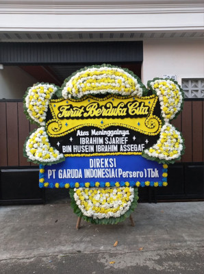 Papan Bunga Duka di Kertamekar