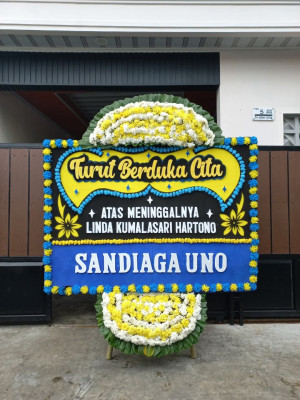 Papan Bunga Duka di Kertamekar